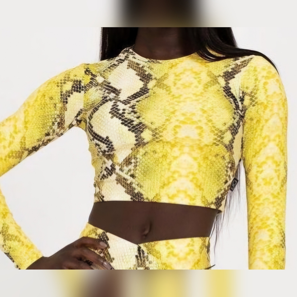 Lici Fit Lemon Bit Long Sleeve Top